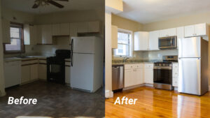 Sample Renovation Before and After