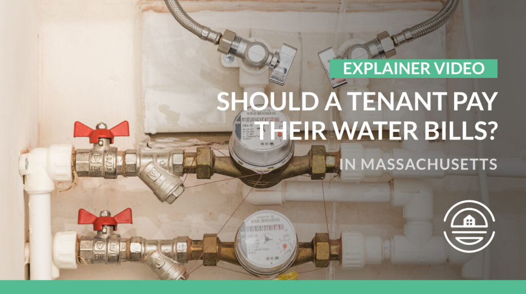 Should a Tenant Pay their Water Bills_