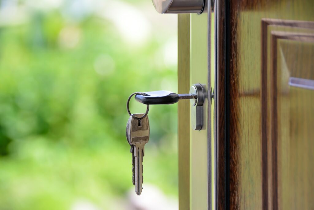 Ensure tenants' safety by replacing locks.