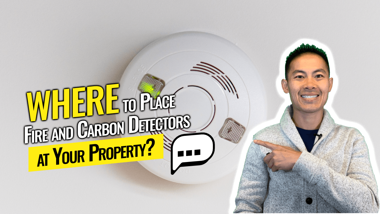 Jarret Lau pointing a carbon detector