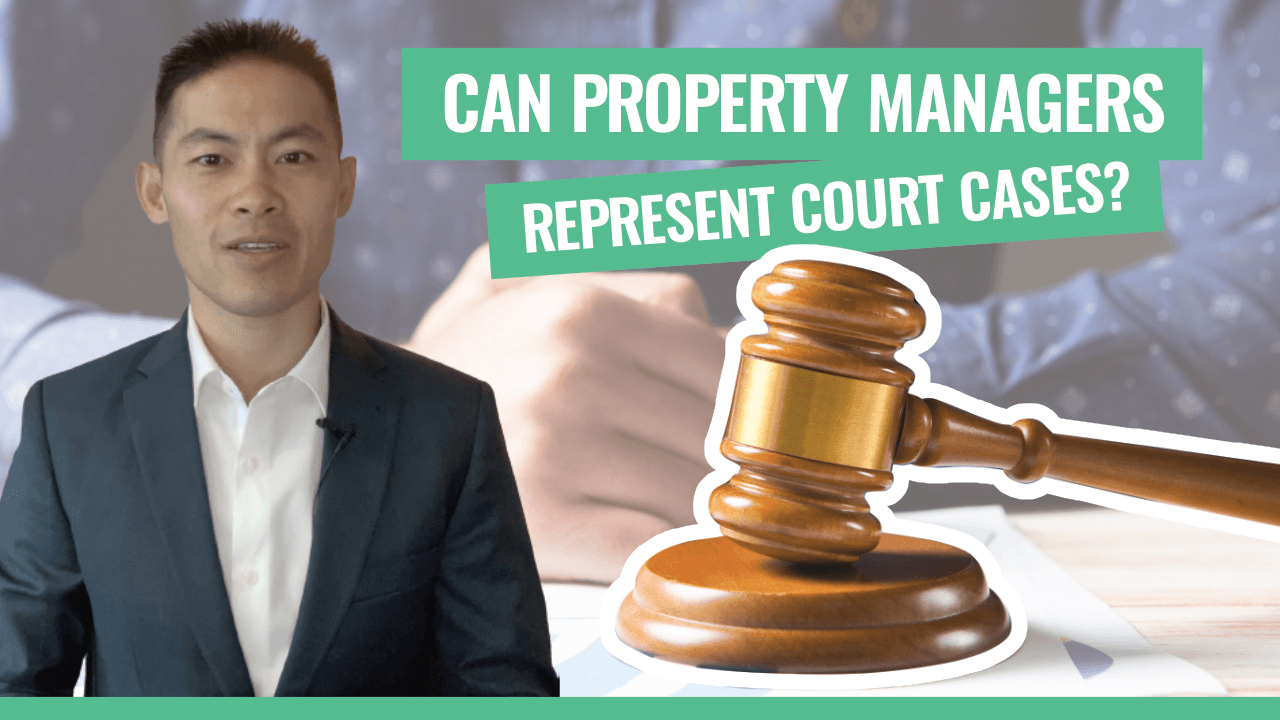 Do You Need a Property Manager or Attorney for Court?