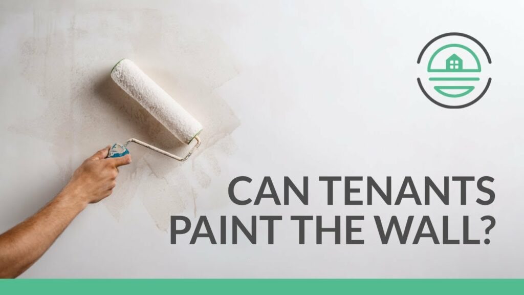 Can tenants paint the wall?