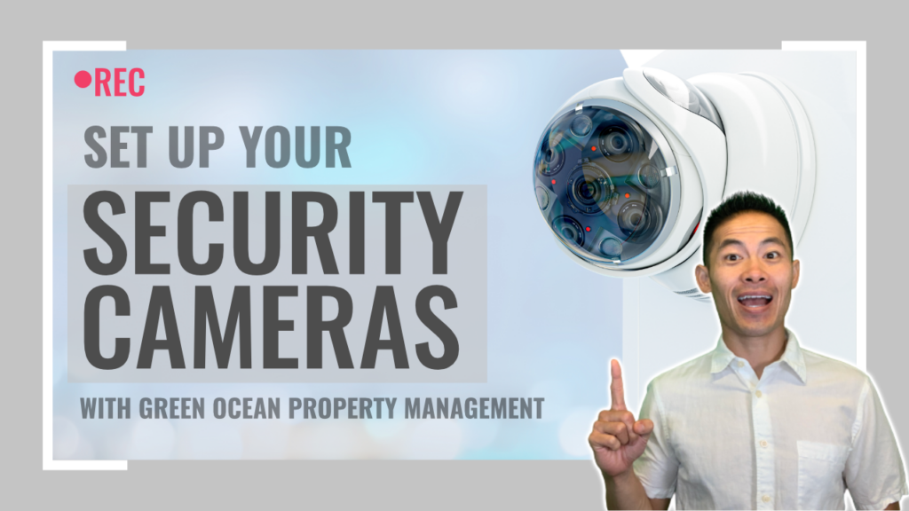 Security Cameras With Green Ocean PM
