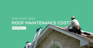 How much does roof maintenance cost