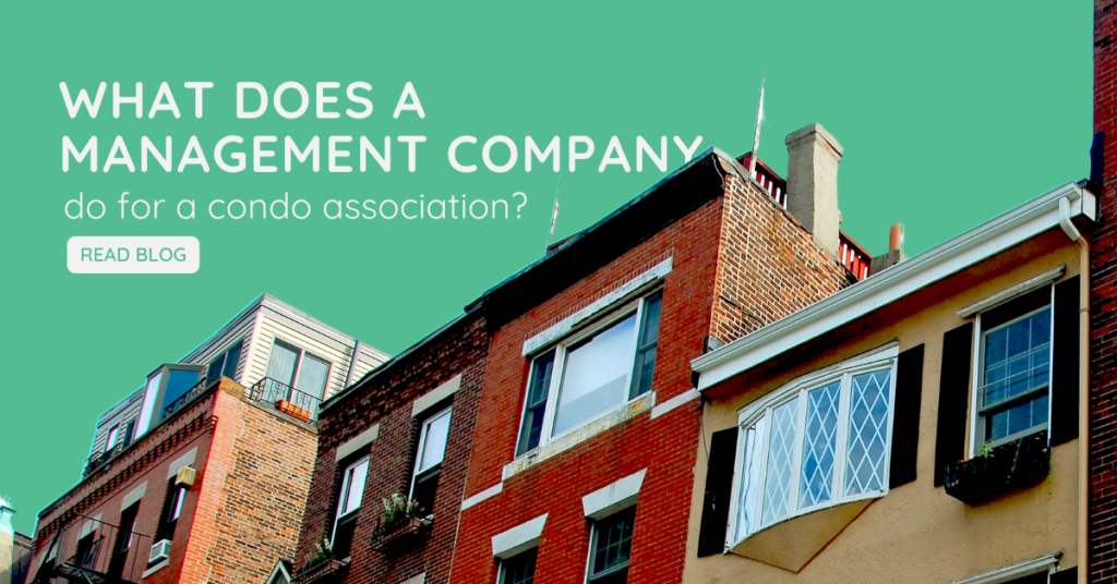 what does a management company do for a condo association