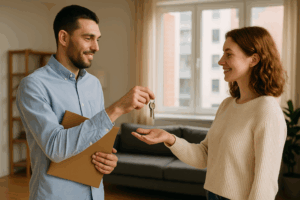 Green Ocean Property Image Illustrating Stress free property maintenance for landlords made simple