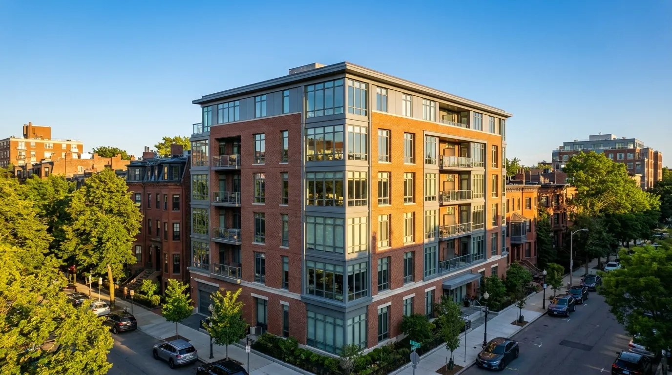 Modern Boston condominium building — 2026 condo reserve and lending rule changes