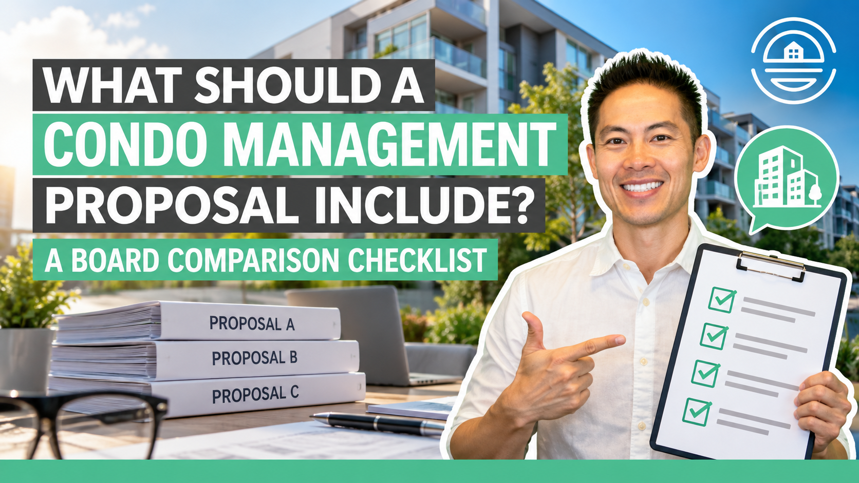 Condo Management Proposal Checklist