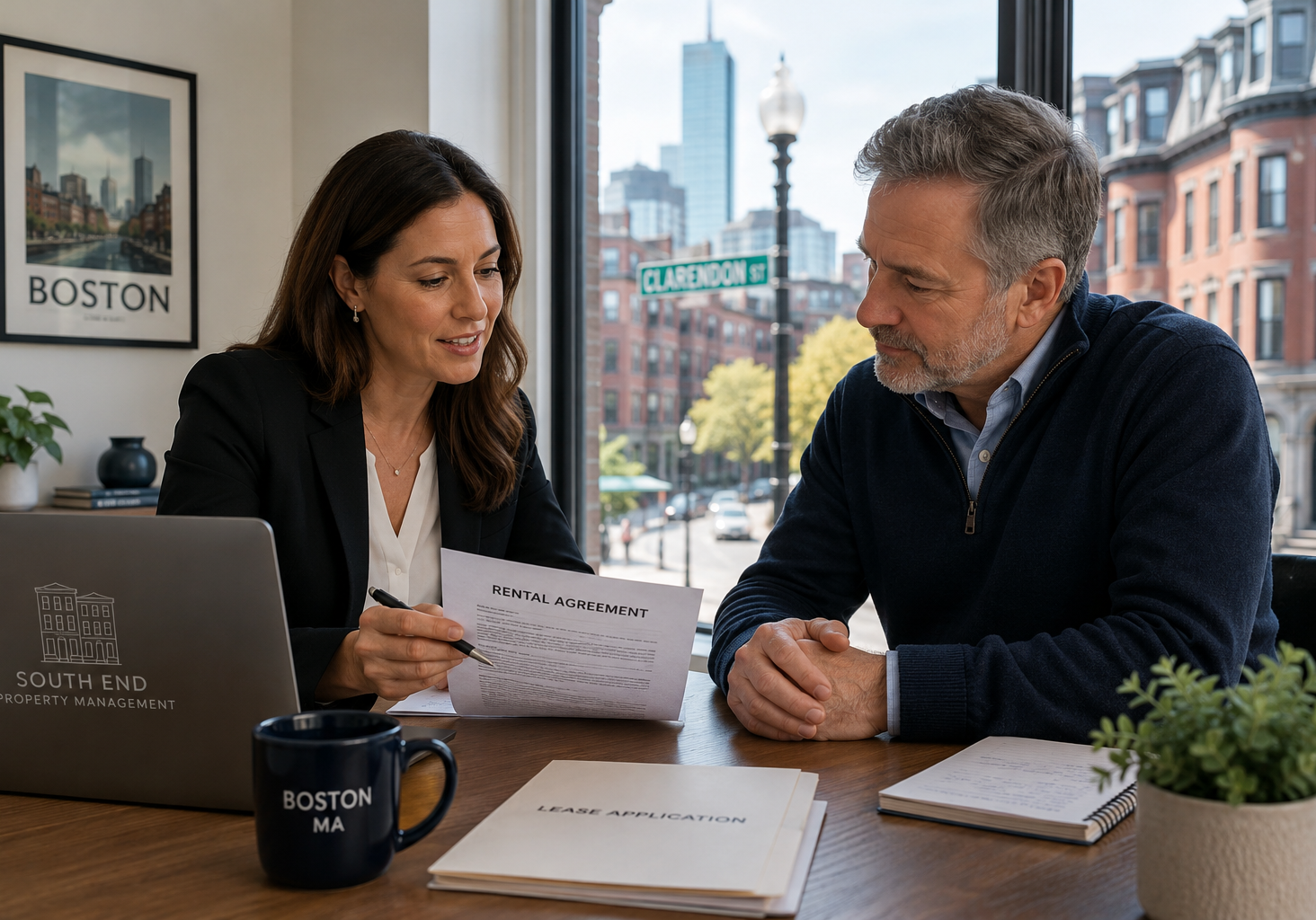 Local property management experts helping Boston landlord manage rental property