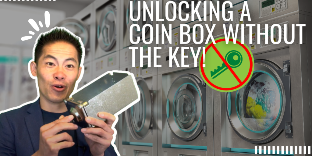 How to Open a Laundry Coin Box With Lost Key